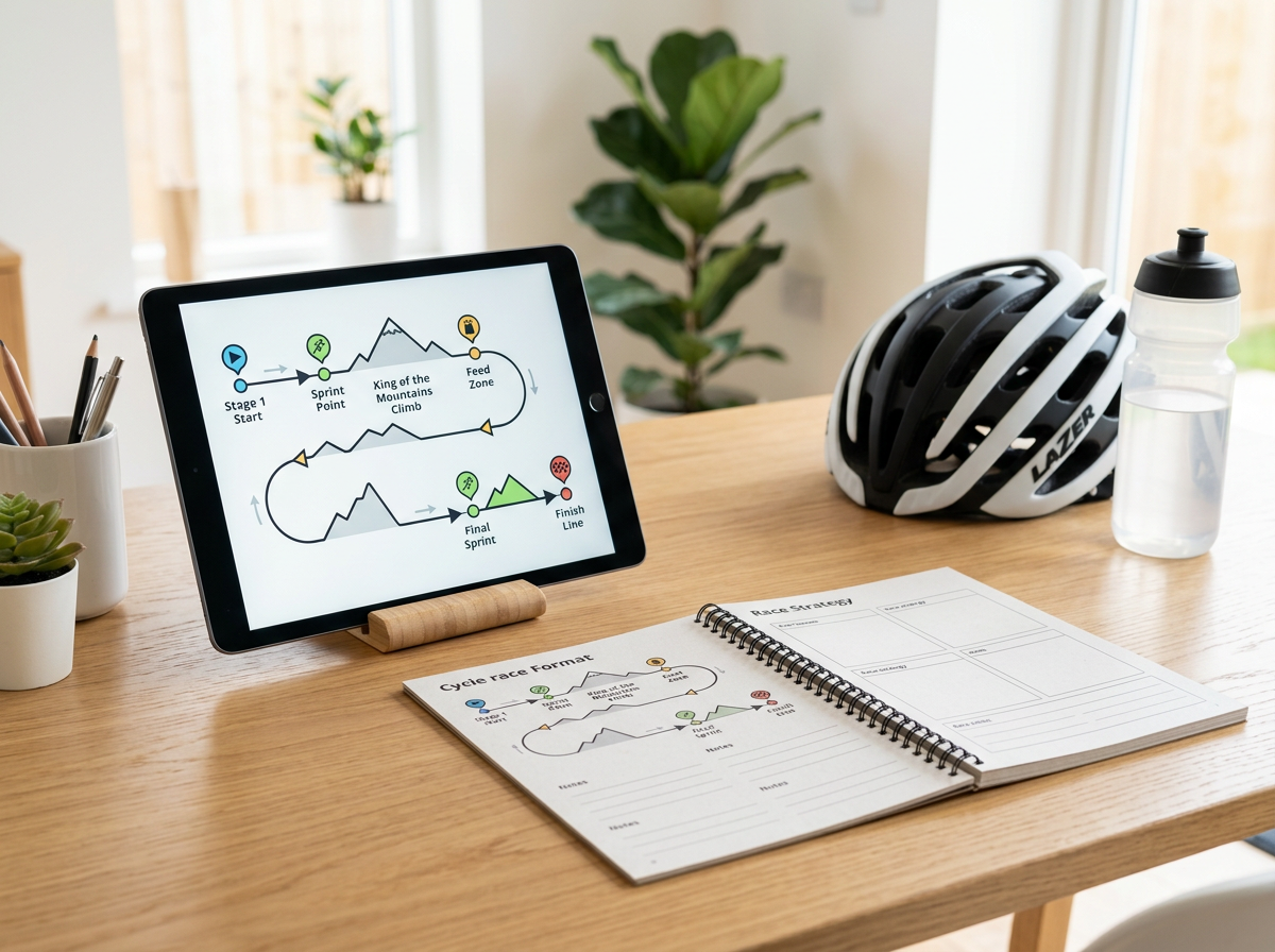 Cycle Racing Starter Guide digital and print reference preview
